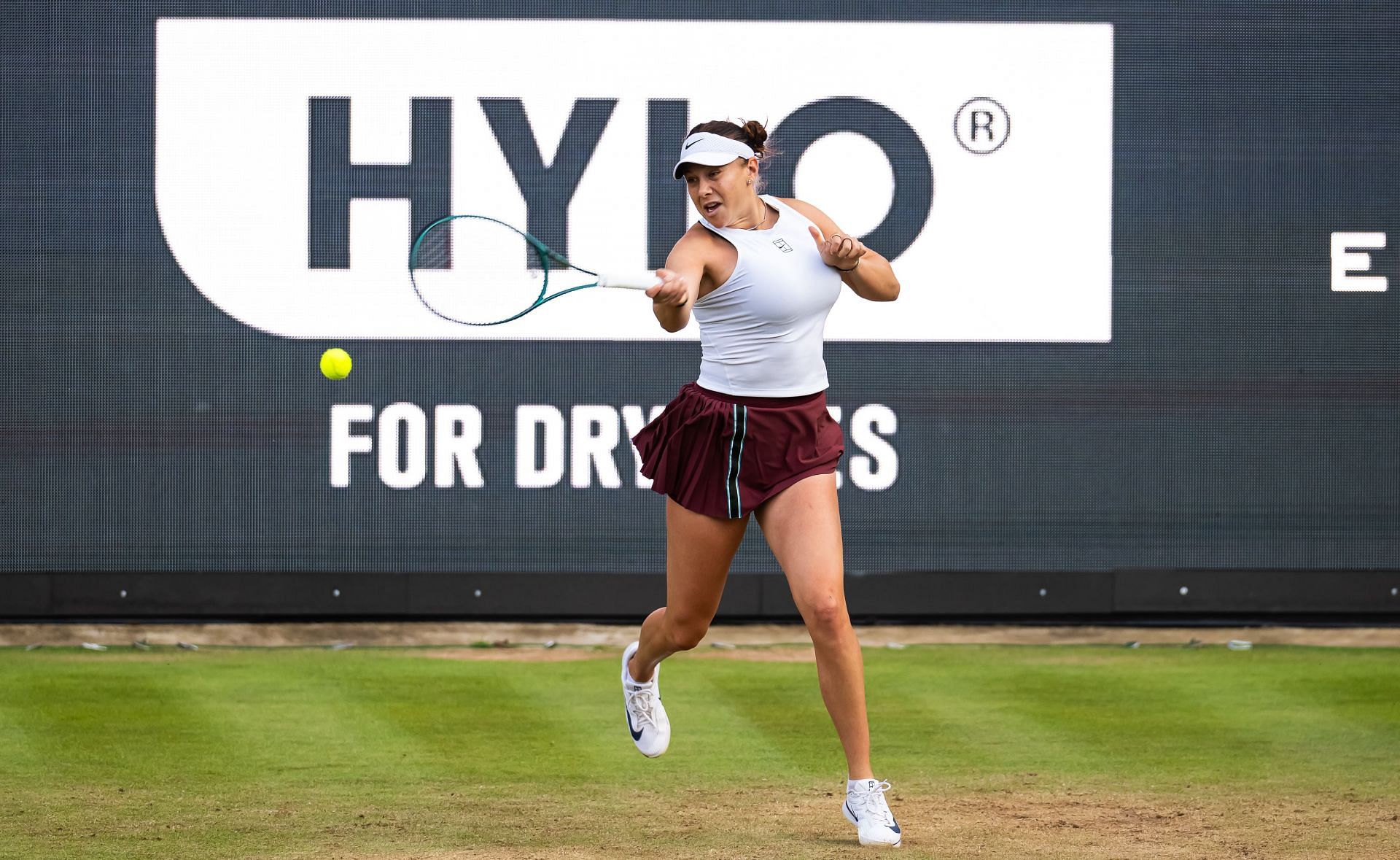 Amanda Anisimova in action on Day 5 - Berlin Tennis Open by Hylo - Source: Getty