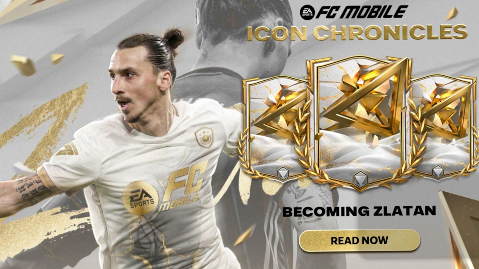 Players can now play with and get Zlatan Ibrahimovic in the EA FC Mobile Icon Chronicles event (Image via EA Sports)