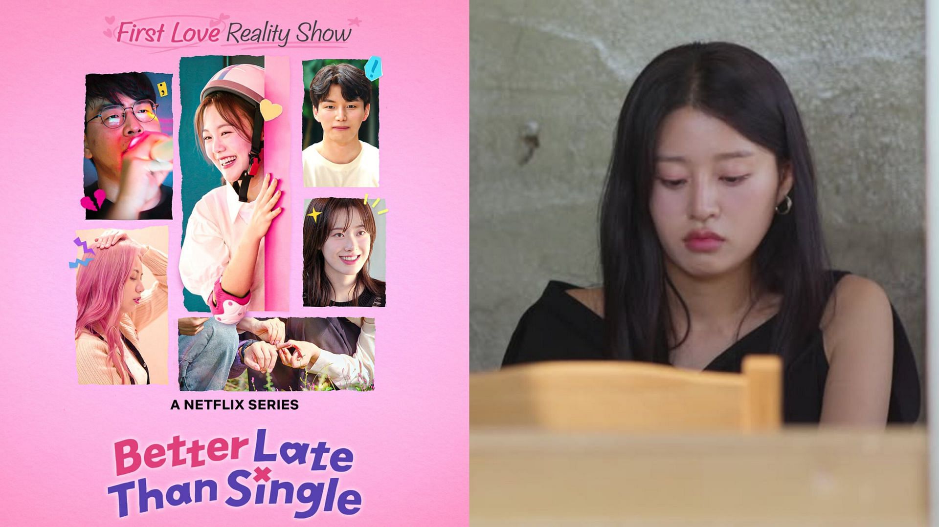 Better Late Than Single viewers contestant Minhong (Images via Instagram/@netflixkr)