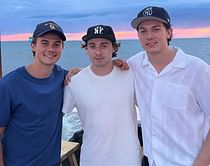 In Photos: Quinn Hughes, brothers Jack and Luke enjoy offseason together in rare family outing