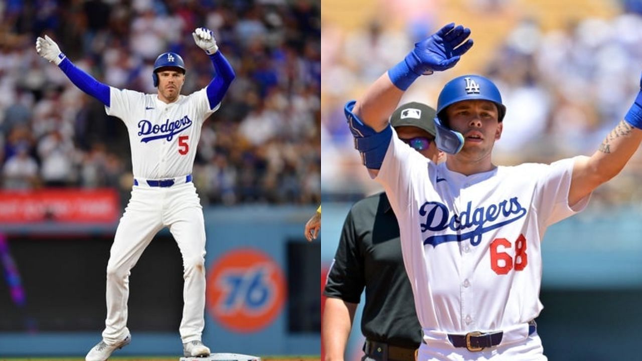 Freddie Freeman and Dalton Rushing [Source: Imagn]