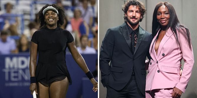 Who is Venus Williams' fiancé Andrea Preti? All you need to know about the American's surprising engagement revelation at Citi DC Open