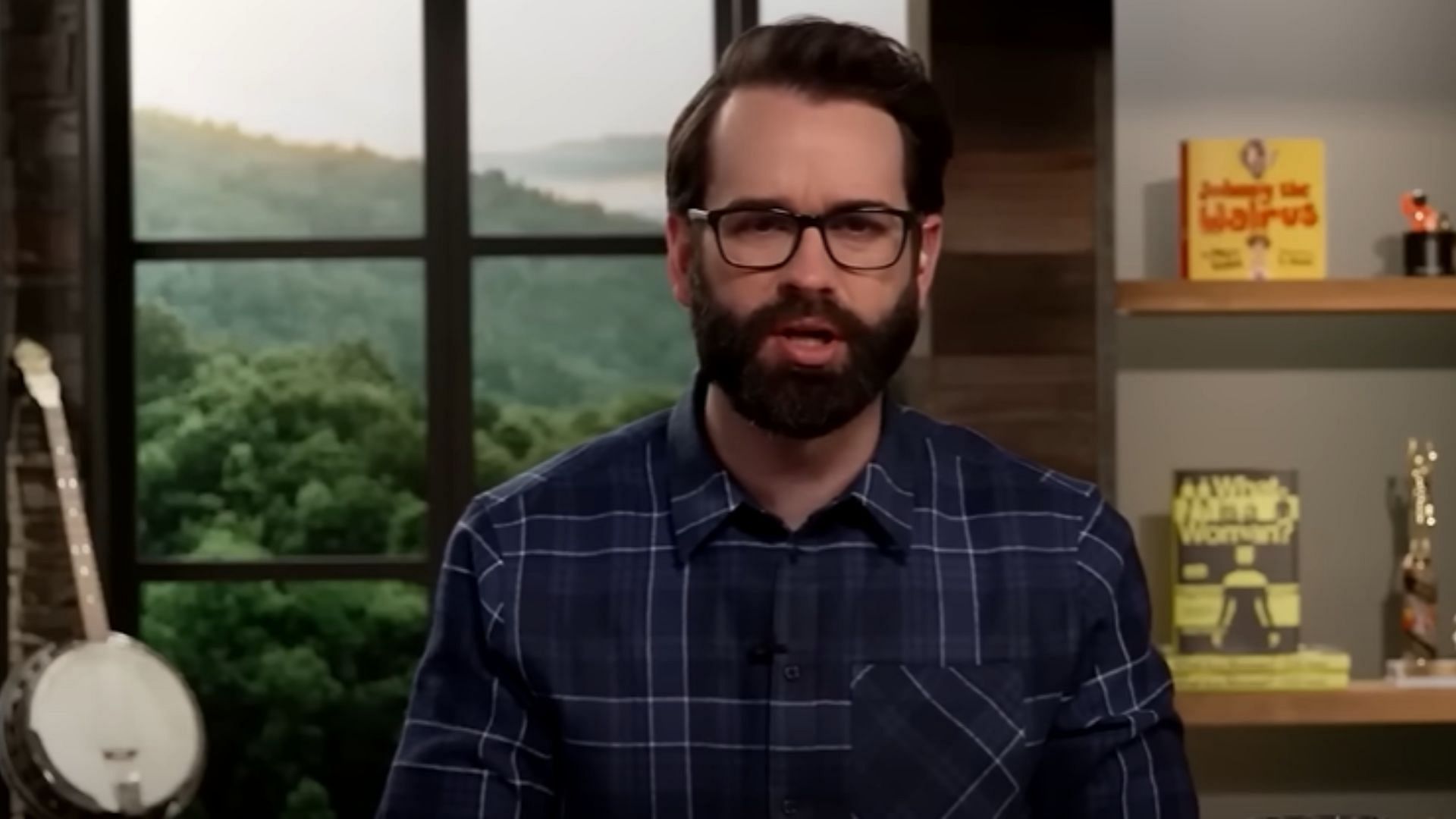 Matt Walsh at The Matt Walsh Show (Image via YouTube/@MattWalsh)