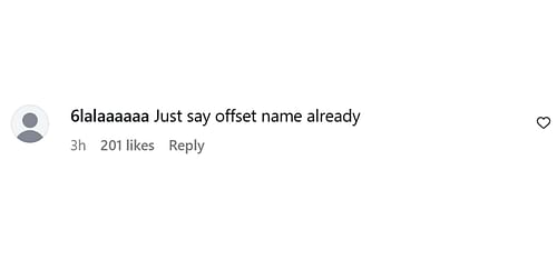 A comment reacting to the news (Image via Instagram/ @hollywoodunlocked)