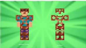 Minecraft fan redesigns copper armor as the original looks like orange-colored iron armor