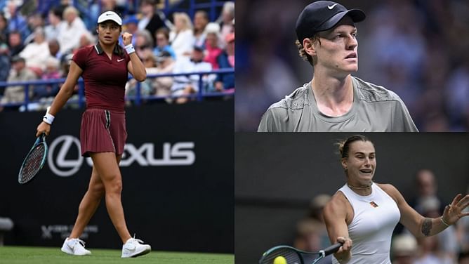 "I’m trying to learn by osmosis" - Emma Raducanu turns to Jannik Sinner for inspiration ahead of Aryna Sabalenka clash at Wimbledon