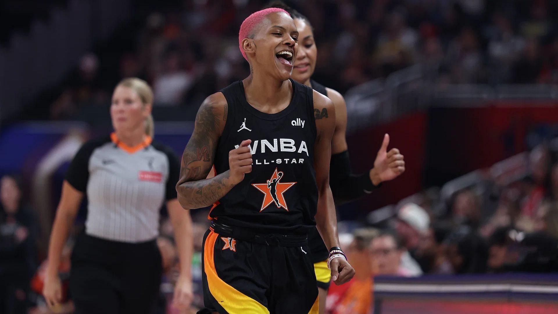 Courtney Williams shares true feelings as Rickea Jackson, DiJonai Carrington and others appear on StudBudz. (Photo: IMAGN)