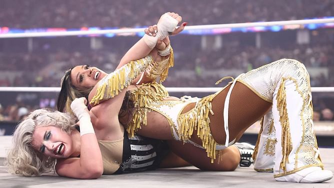 Toni Storm's NSFW sequence with Mercedes Mone at AEW All In Texas goes viral