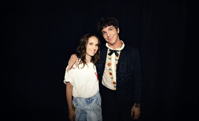 Natalie Portman stuns the audience after joining singer Role Model onstage  at the Madison Square Garden event