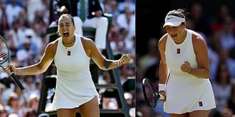 "Ridiculous and embarrassing" - Fans shocked by Aryna Sabalenka's loud grunting vs Amanda Anisimova in Wimbledon SF thriller