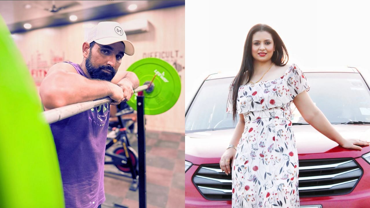 हसीन जहां और मोहम्मद शमी (PC: Hasin Jahan Instagram)
