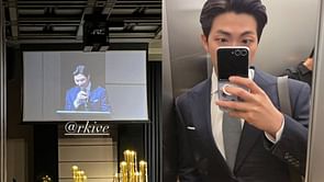 "Wait he's in Seoul?" — Fans react as BTS' Namjoon delivers speech and hosts South Korean stylist Kim Venchy's wedding