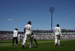 Famous artist paints Edgbaston ground while watching ENG vs IND 2025 2nd Test [Watch]
