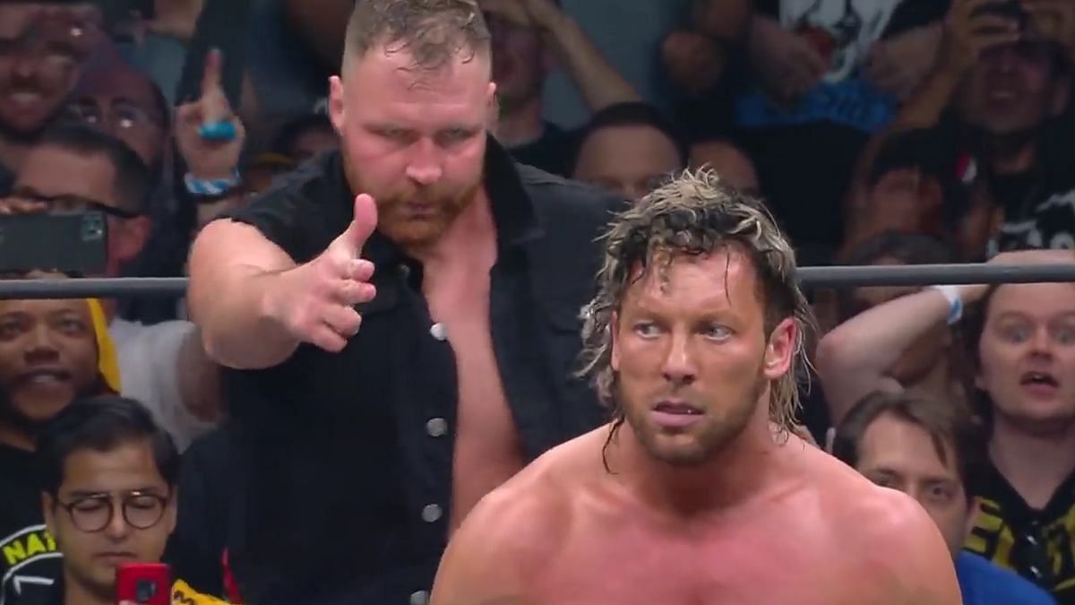 Jon Moxley and Kenny Omega are top AEW stars (Image via TNT