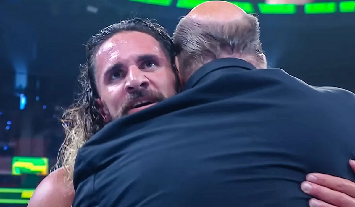 Seth Rollins is currently injured. [Photo credits: WWE on YouTube]