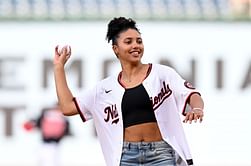 Azzi Fudd steals the spotlight as UConn star gets honored by Washington Nationals