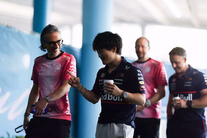 Laurent Mekies shares a surprising revelation that propelled Yuki Tsunoda's qualifying performance in the F1 Belgian GP