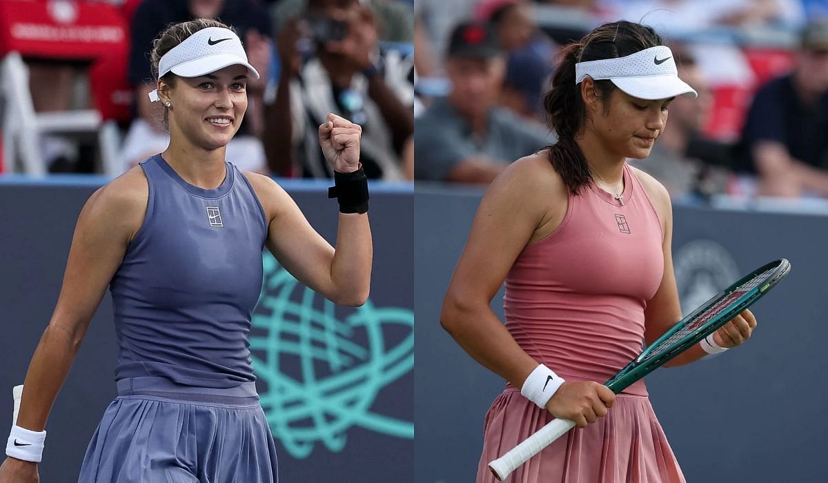 Anna Kalinskaya and Emma Raducanu - Source: Getty