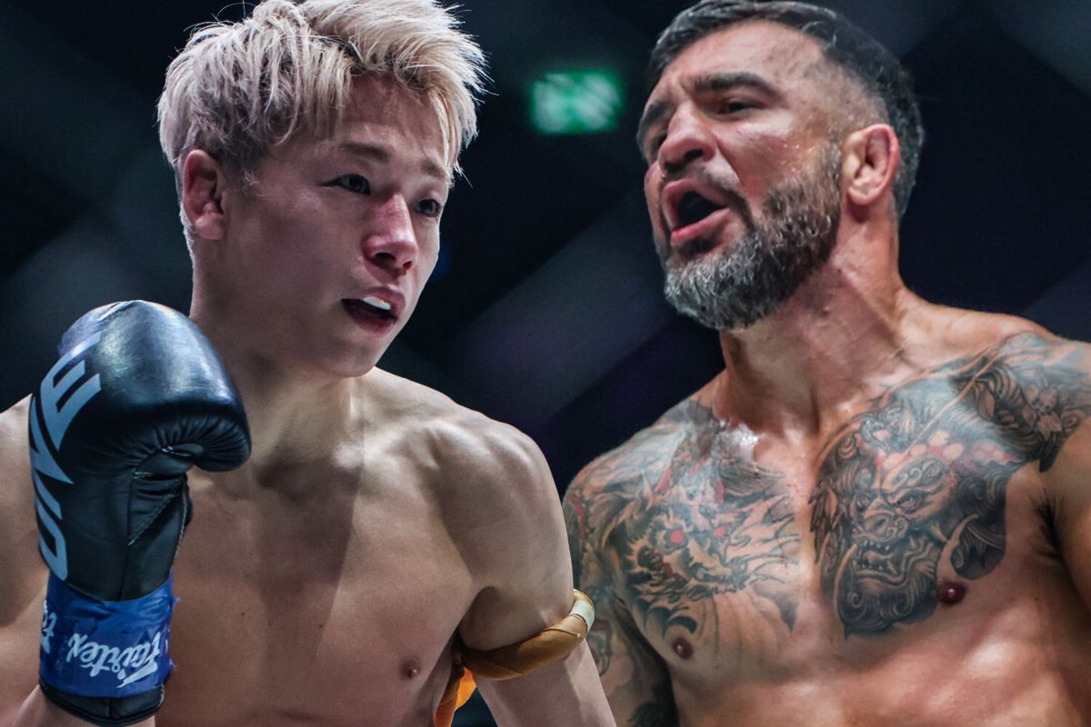 Takeru Segawa and Denis Puric (Image by ONE Championship)