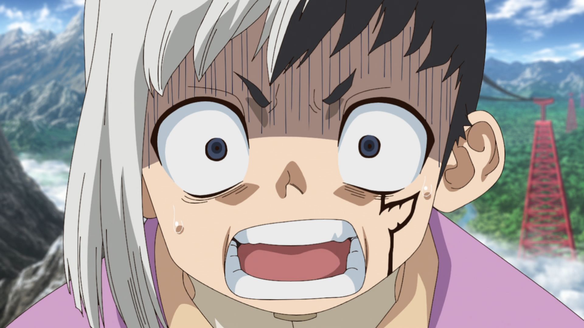 Asagiri Gen as seen in Dr. Stone: Science Future anime (Image via TMS Entertainment)