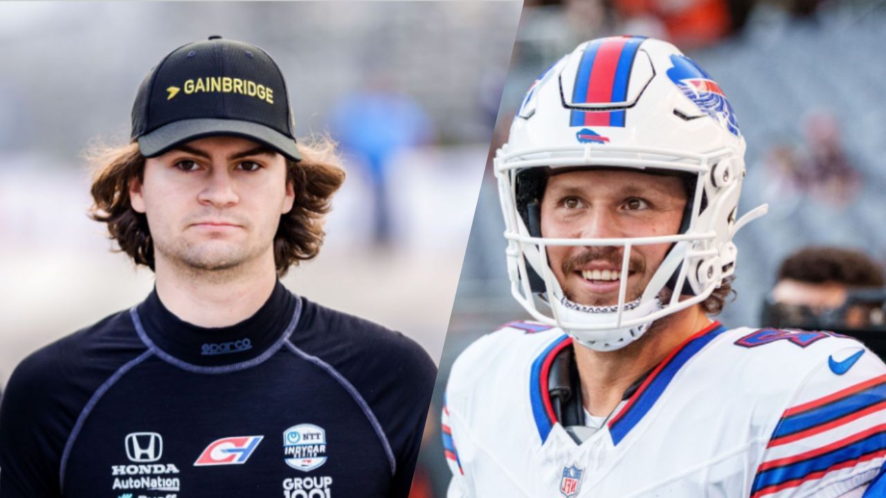Colton Herta and Josh Allen