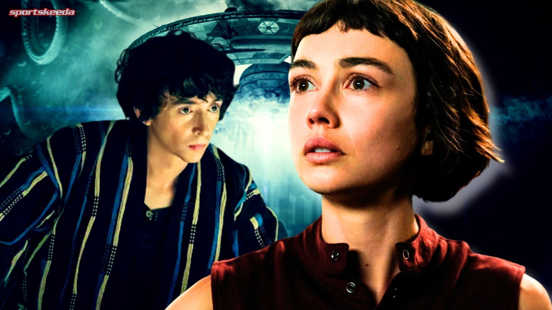 Wendy and Boy Kavalier in Alien: Earth season 1 (Custom cover edited by Sportskeeda, Original Image [Hulu)