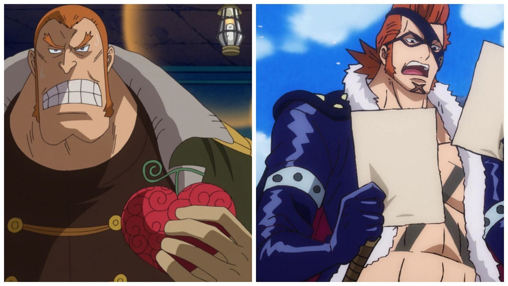 Barrels and Drake (Image via Toei Animation)