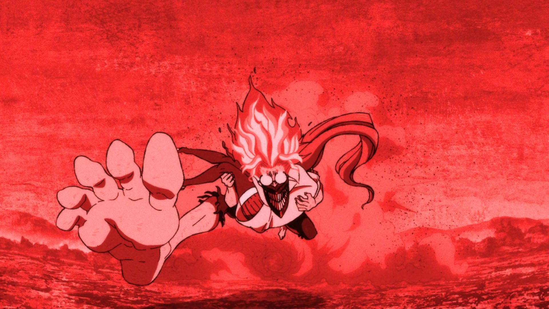 Okarun saves Aira (Image via Science SARU)