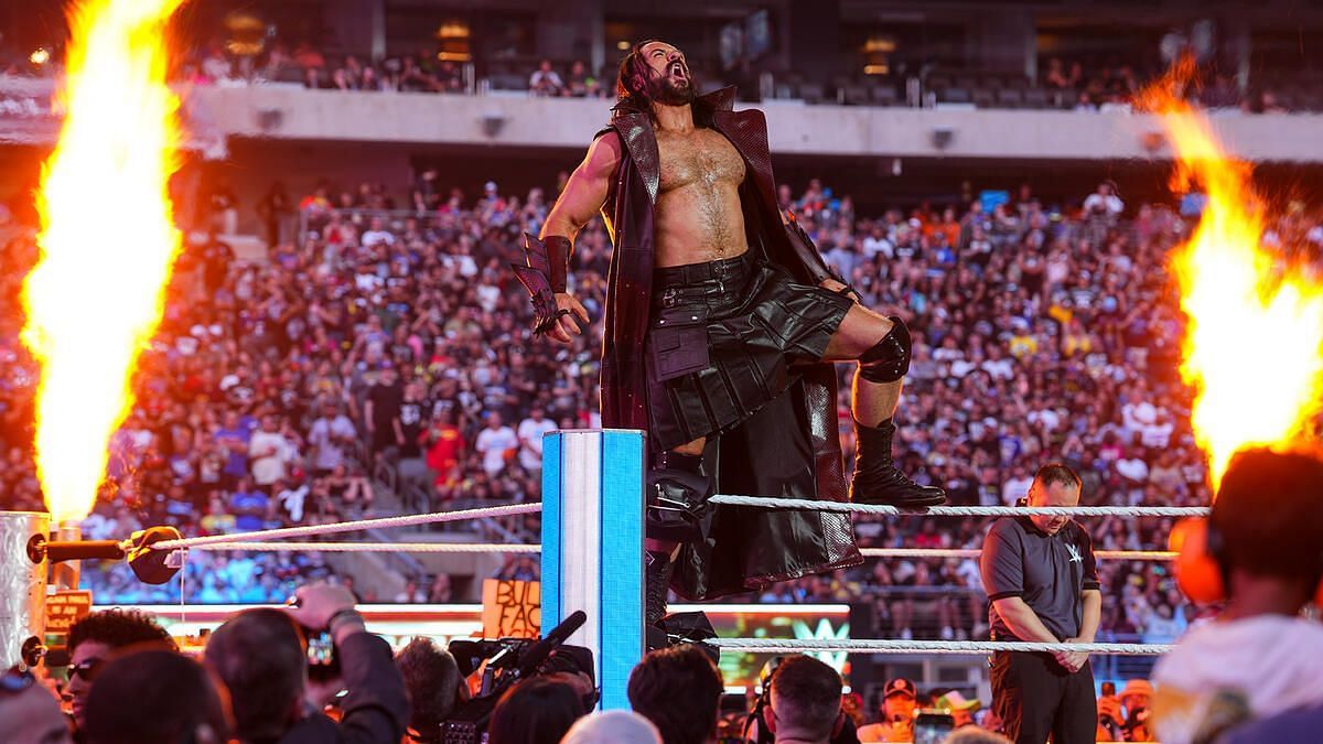Drew McIntyre at WWE SummerSlam (Photo credit: WWE.com)