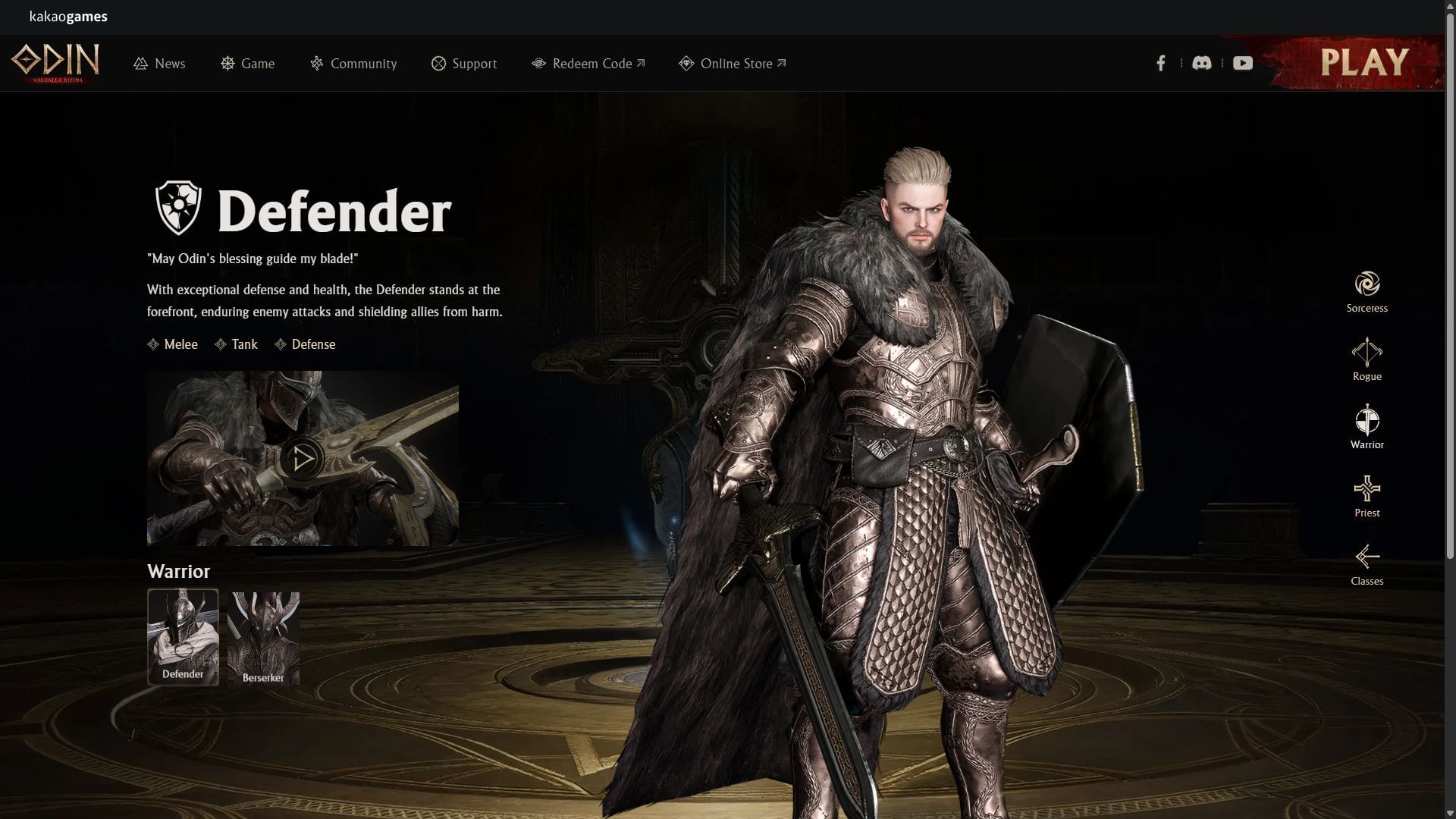 Defender (Image via Kakao Games)