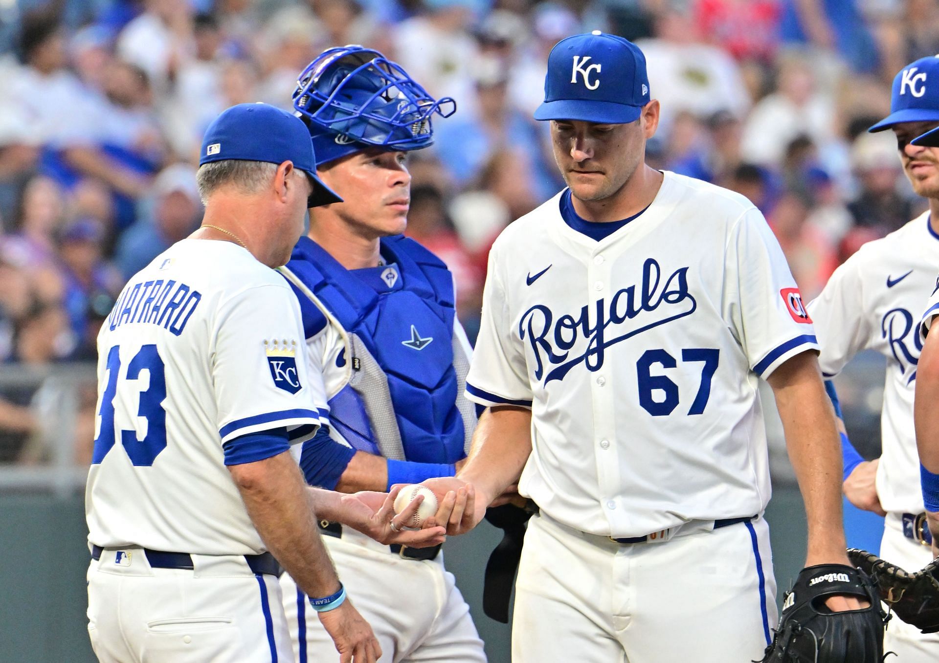 MLB: JUL 29 Braves at Royals - Source: Getty