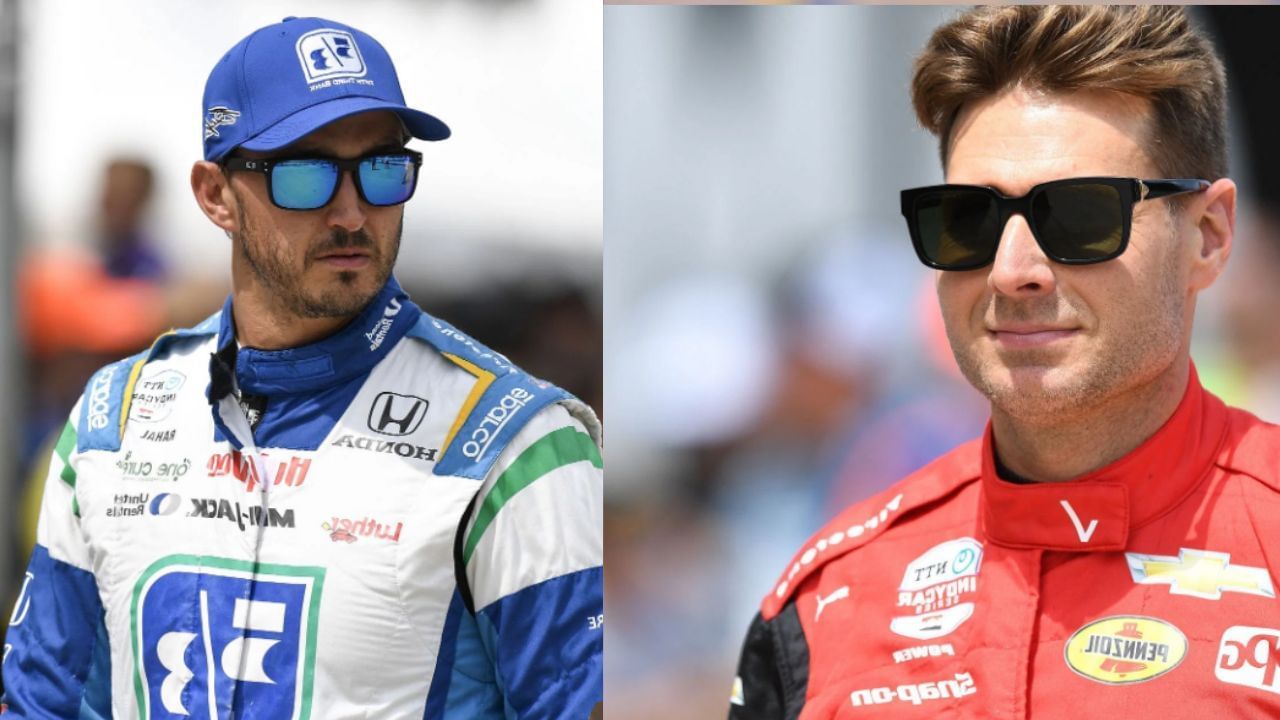 Graham Rahal and Will Power