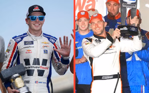 "That’s why Dale Jr. hired him": Connor Zilisch quips with Parker Kligerman over Daytona trophy ownership