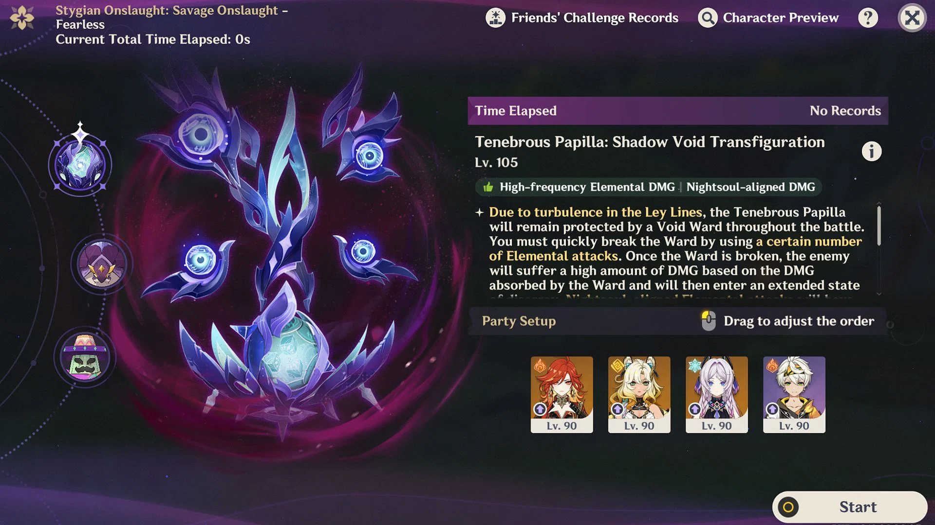 Tenebrous Papilla boss in Stygian Onslaught (Image via Sportskeeda Gaming || HoYoverse)