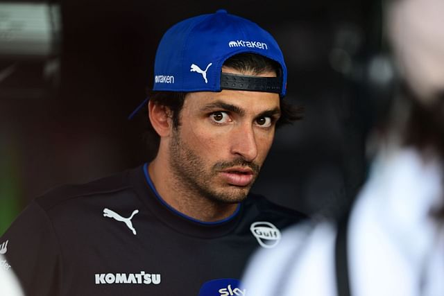 Carlos Sainz after the Hungarian GP in Hungaroring. Source: Getty