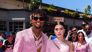 Ronald Acuña Jr.’s son, Jamal, proves he’s dad’s no. 1 fan, wife Maria Laborde captures the moment