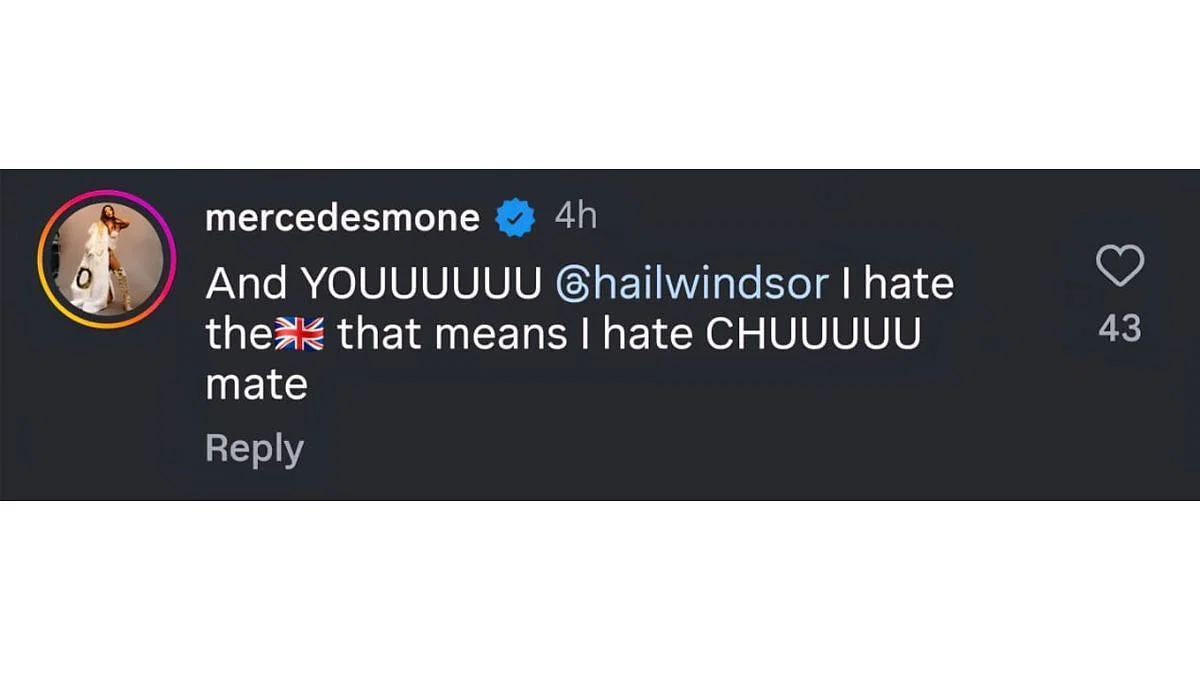 Mercedes Mone&#039;s comment about Alex Windsor (Image via AEW&#039;s Instagram handle)