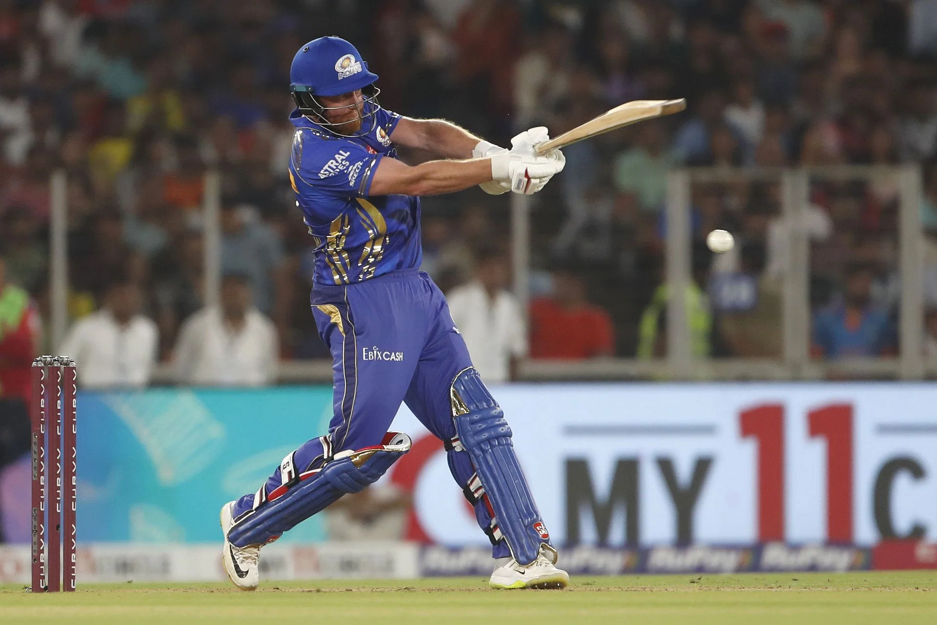 The Mumbai Indians acquired Jonny Bairstow as a replacement for Ryan Rickelton in IPL 2025. [P/C: Getty]