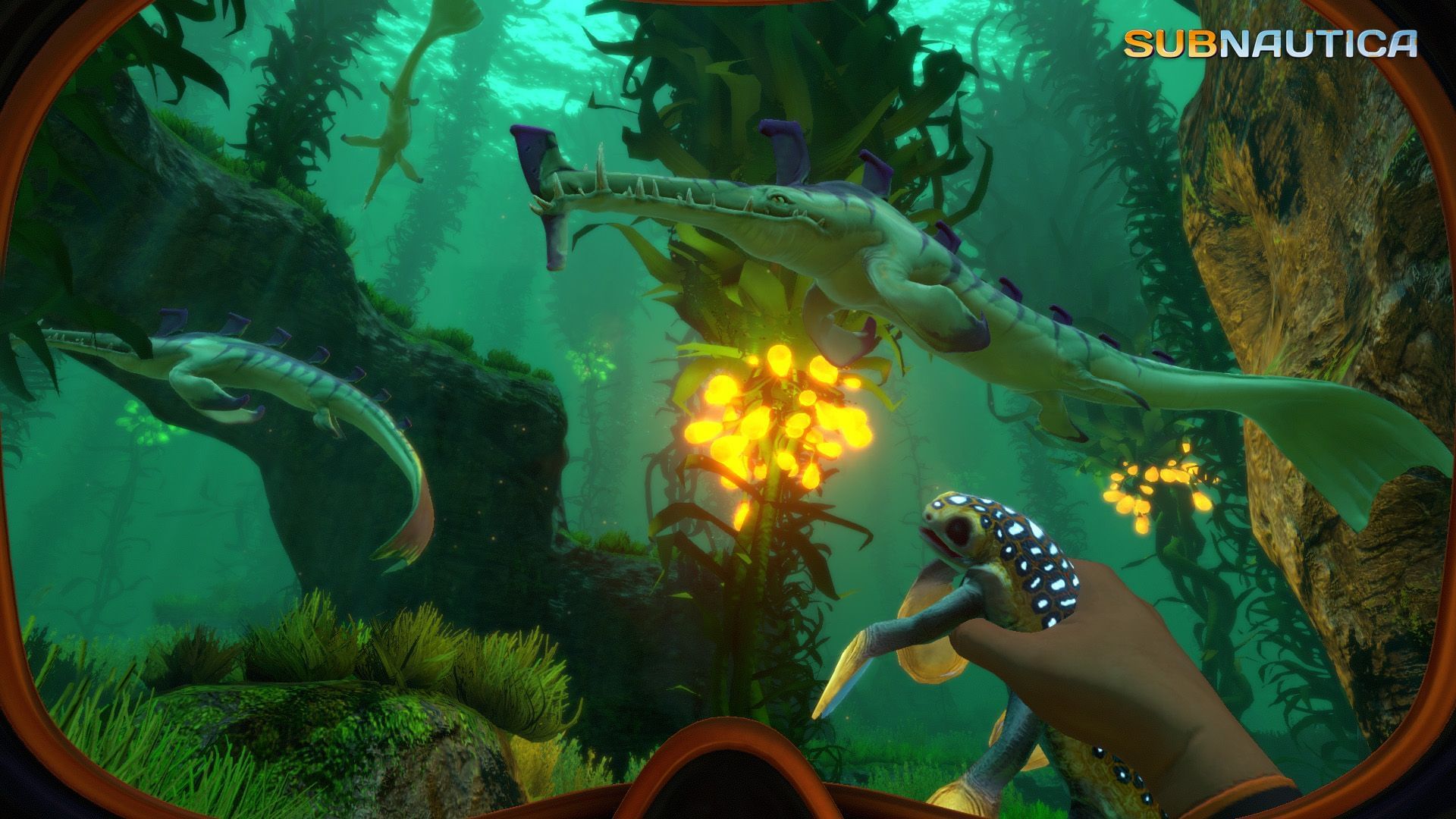 This guide will help you to find the Lost River in Subnautica (Image via Unknown Worlds Entertainment)