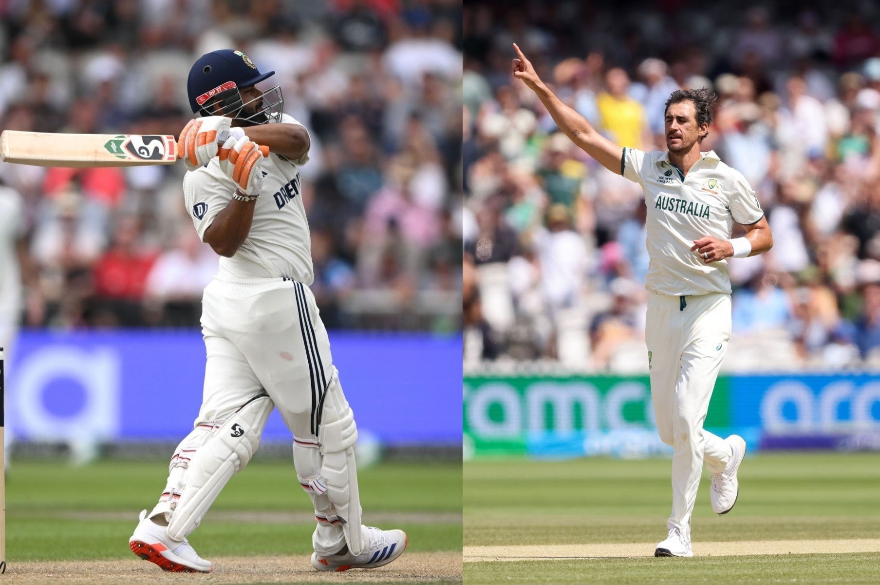 Rishabh Pant, Mitchell Starc