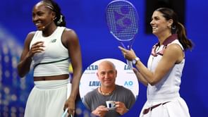 Coco Gauff teases Andre Agassi after former USWNT's Alex Morgan's stunning point during US Open fan week