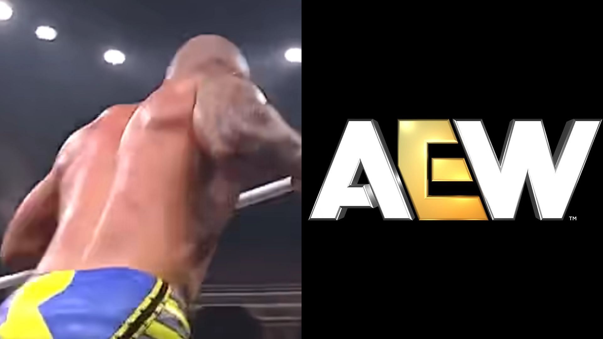 A former WWE star belives AEW exists because of him. (Images via AEW YouTube and AEW Facebook) 