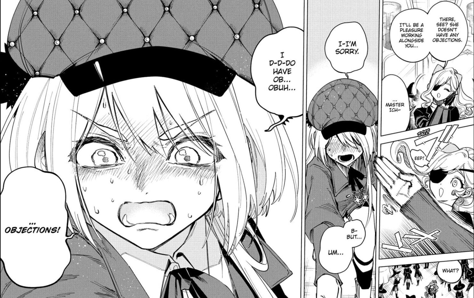 Kumugi stands up for herself (Image via Viz Media)