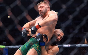 Dricus du Plessis' performance against Khamzat Chimaev called "a shame" by 'Borz's' former opponent