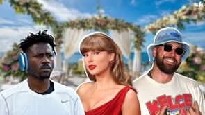 "Got their teeth kicked in" - Antonio Brown mocks Travis Kelce as Chiefs TE gets engaged to Taylor Swift after dating for 2 years