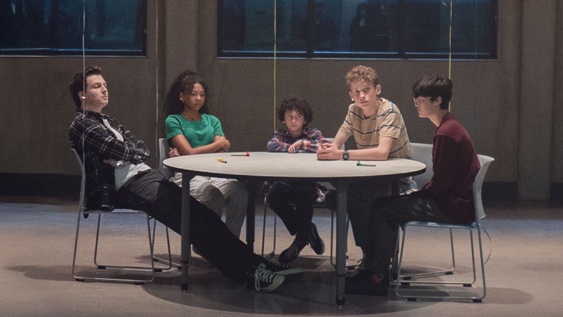 An image of the kids from The Institute season 1 (Image via Instagram/@mgmplus) 