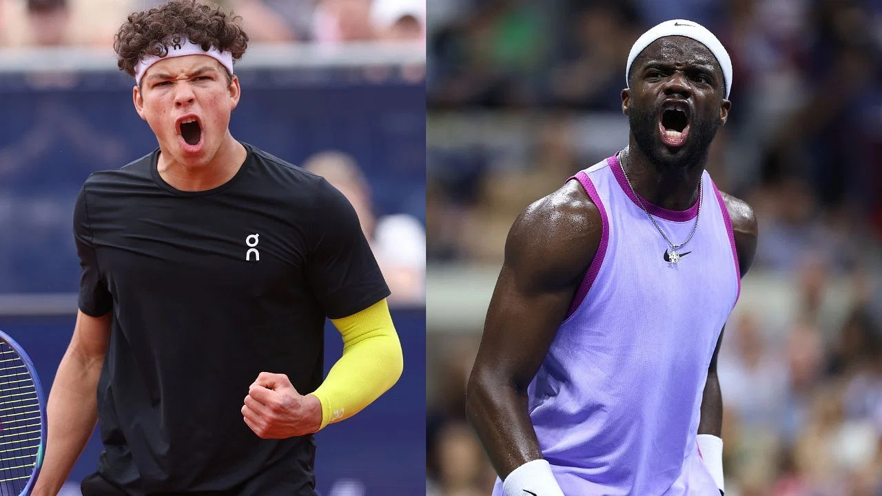 Ben Shelton applauds Frances Tiafoe as he surprises college tennis star with $30,000 scholarship in heartwarming scenes amid Cincinnati Open. Credit: GETTY