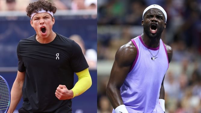 Ben Shelton applauds Frances Tiafoe as he surprises college tennis star with $30,000 scholarship in heartwarming scenes amid Cincinnati Open