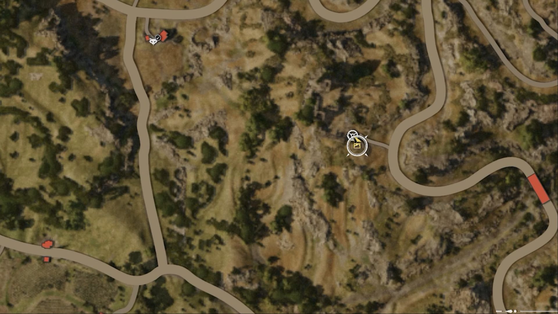 Castle of Umfredo Anquetil ruins photo location (Image via 2K)
