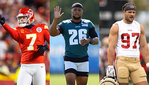Saquon Barkley joins Donald Trump’s “President’s Council" alongside Chiefs Kicker Harrison Butker and 49ers DE Nick Bosa